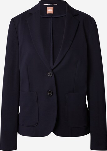 BOSS Blazers 'JONALAHRA' in Blauw: voorkant