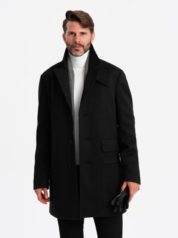 Ombre Winter coat in Black