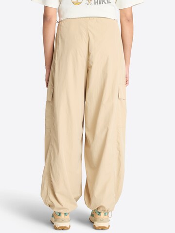 TIMBERLAND Wide leg Trousers in Beige