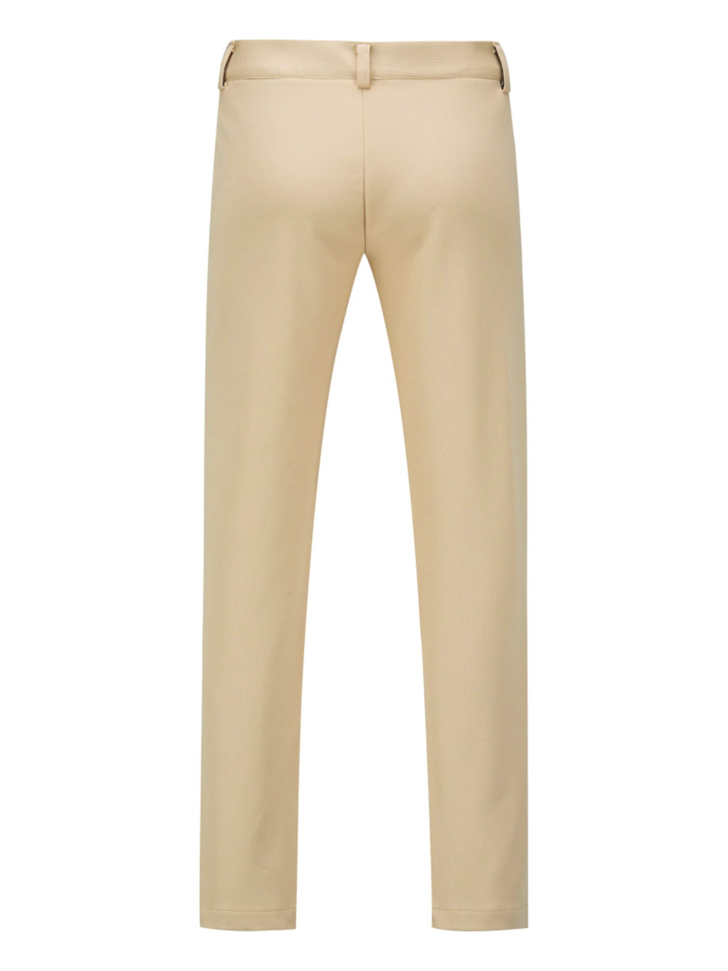 YOUTHUP Slim fit Suit 'Einheit' in Beige