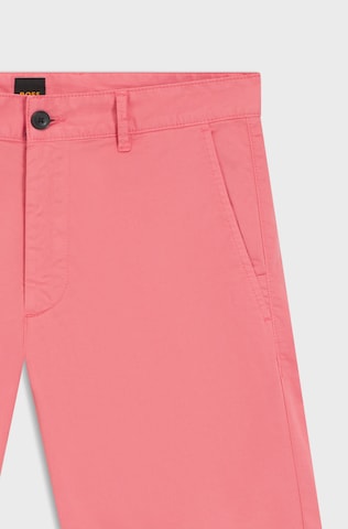 BOSS Slim fit Chino Pants in Pink