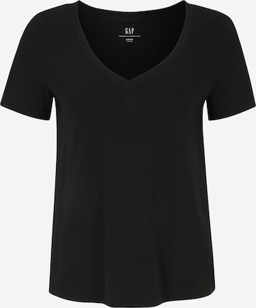 Gap Petite Shirt in Black: front