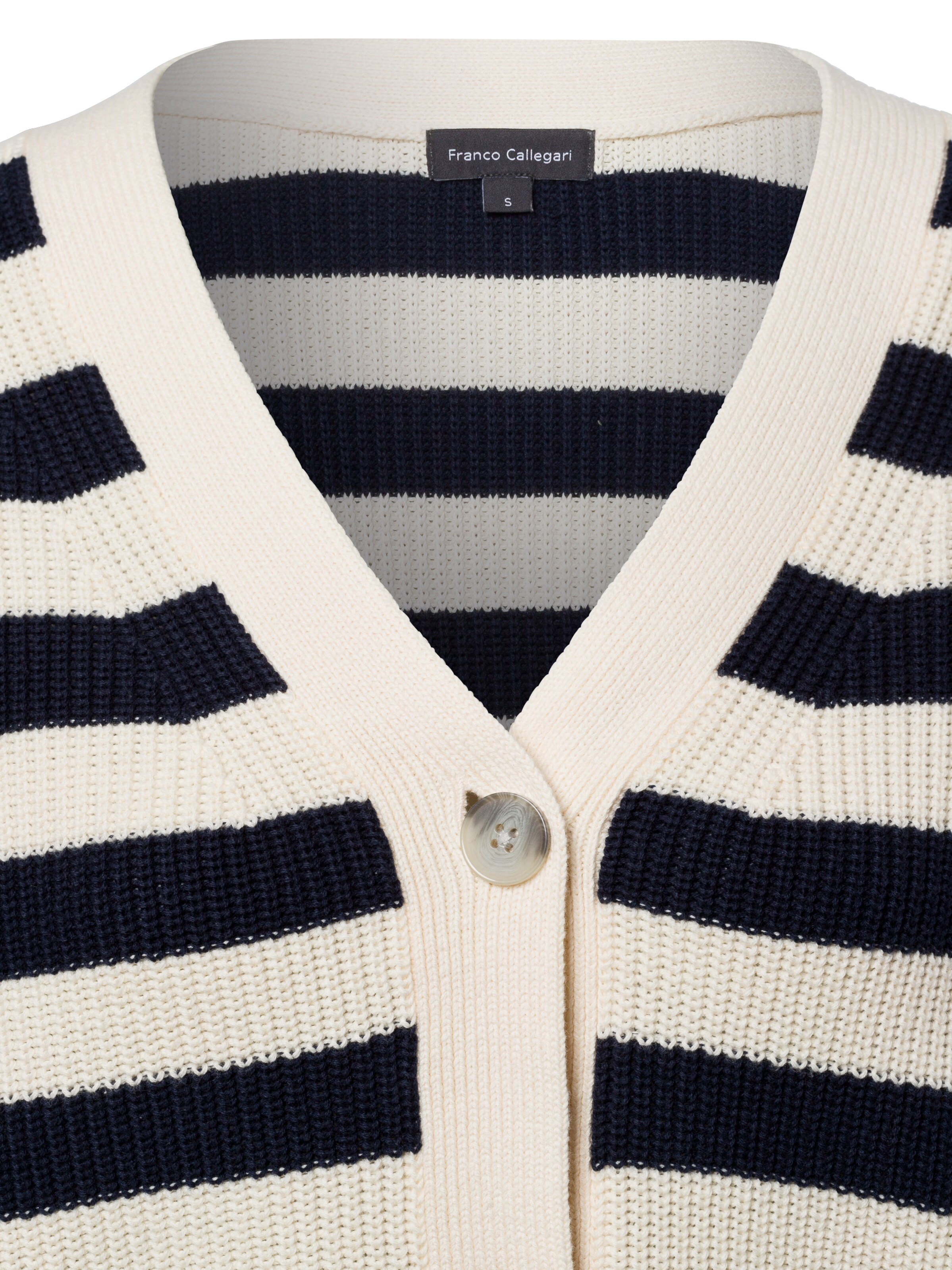 Franco Callegari Knit cardigan ' ' in Beige