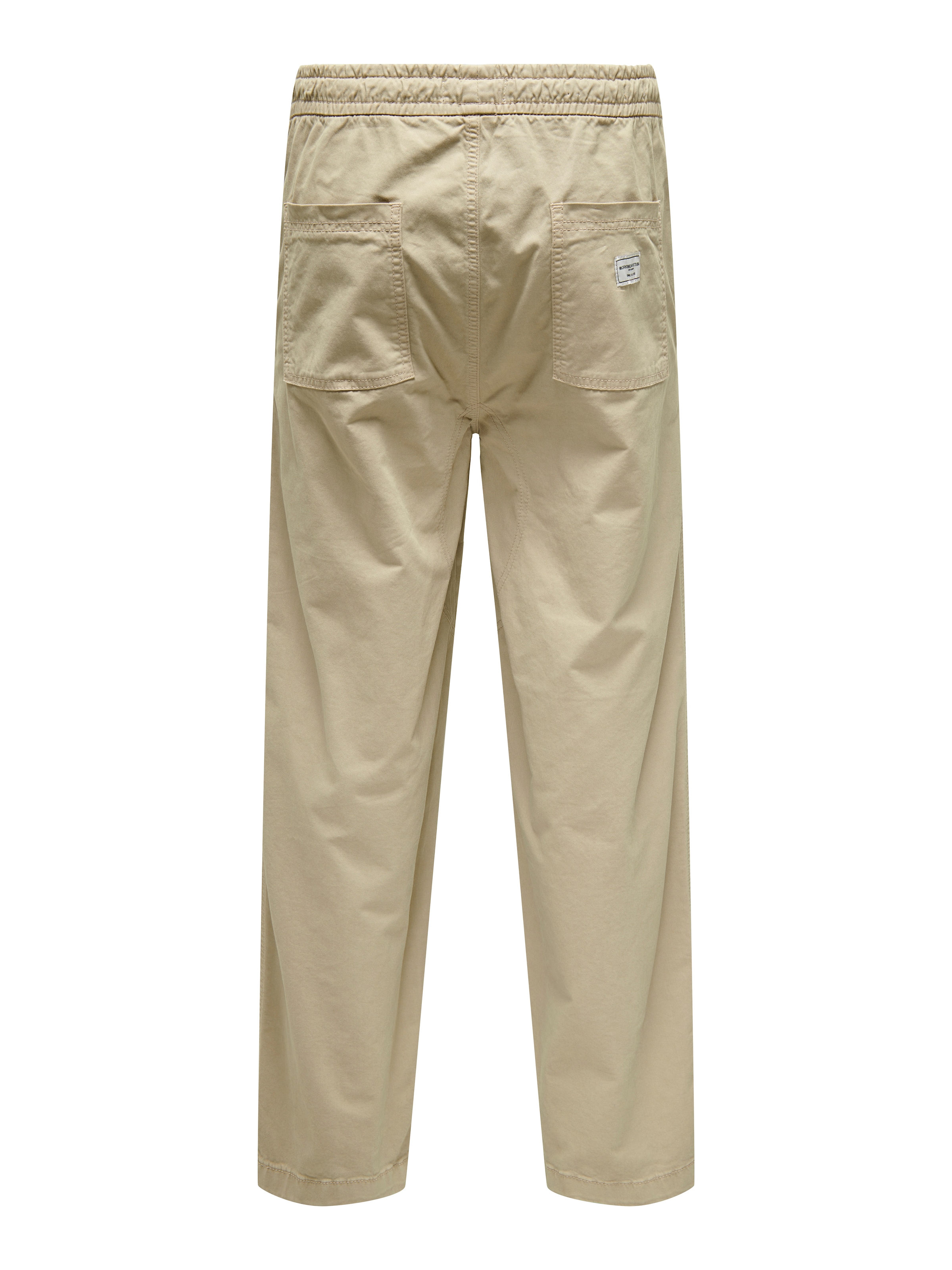 Only & Sons Ohlapna forma Hlače 'ONSSINUS' | bež barva