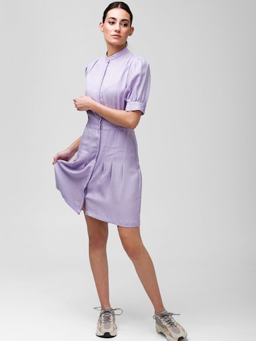 4funkyflavours Shirt Dress 'Soul Sista' in Purple
