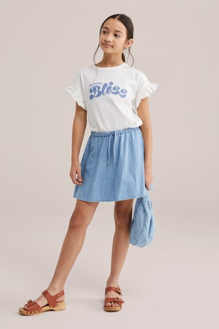 WE Fashion Юбка в Синий