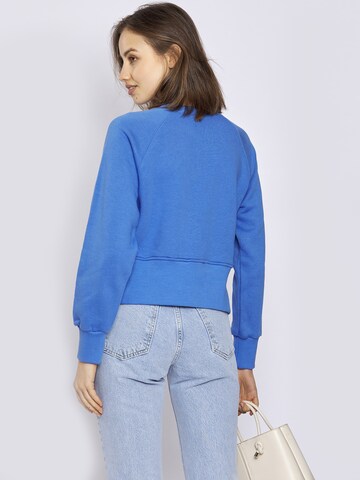 FRESHLIONS Sweatshirt i blå