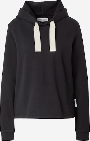 Sweat-shirt Marc O'Polo en noir : devant