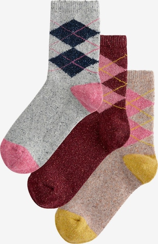 Next - Meias em mistura de cores: frente