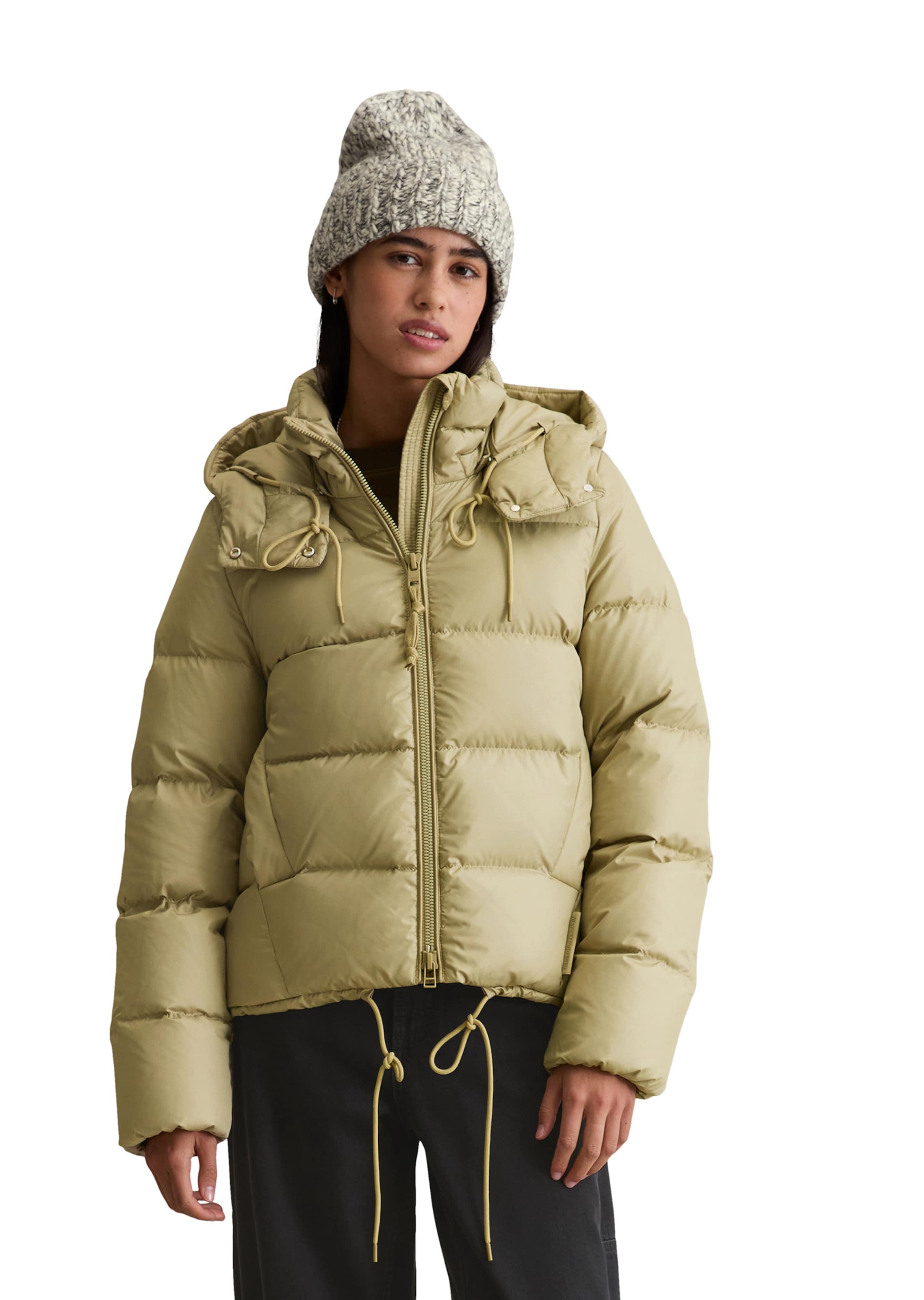 Marc O'Polo DENIM Winterjas in Geel: voorkant