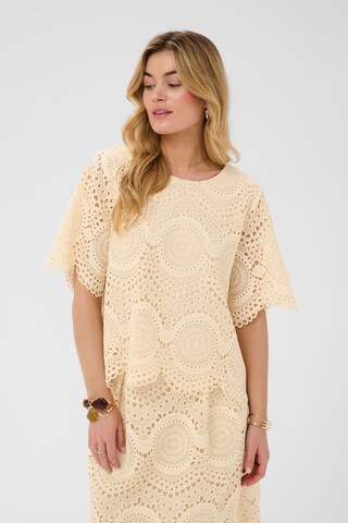 Cream - Blusa 'CRBaja' en beige: frente