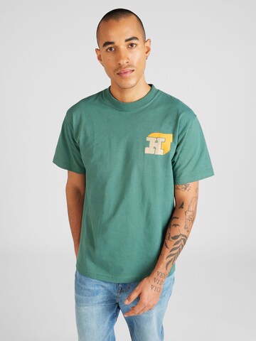 HUF - Camisa 'Morex' em verde