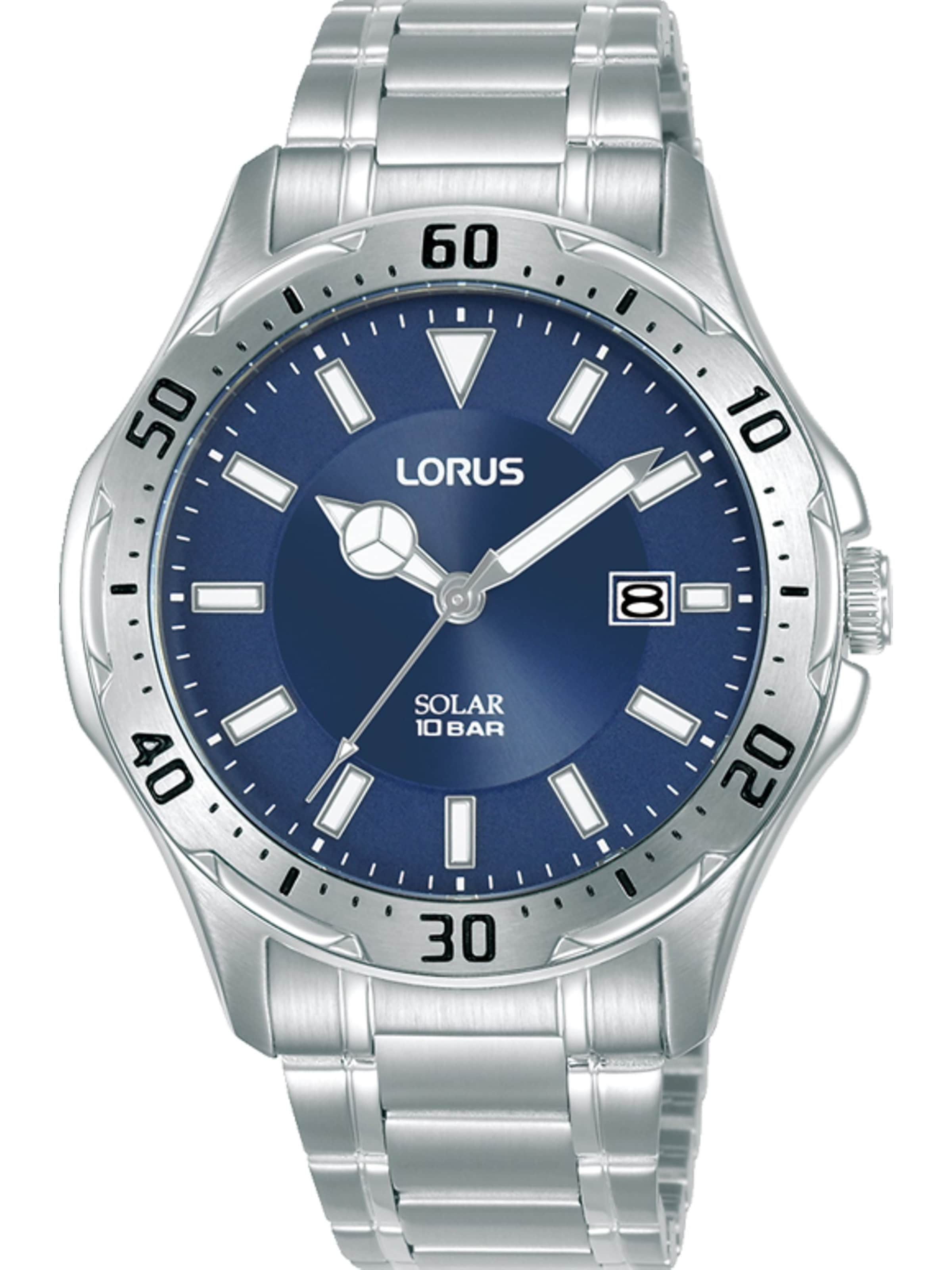 LORUS Analog Watch in Blue: front