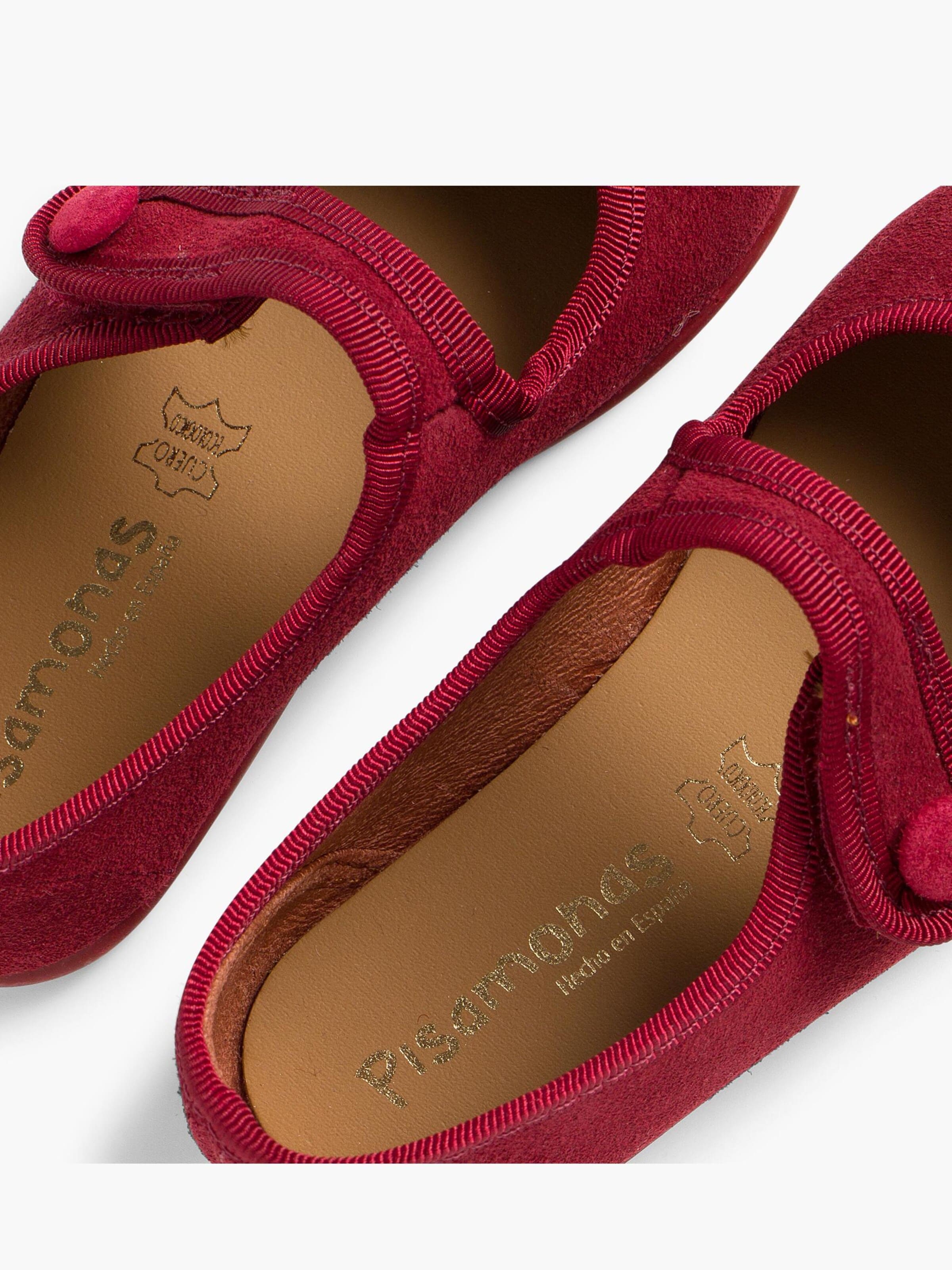 Pisamonas - Sapato baixo em vermelho