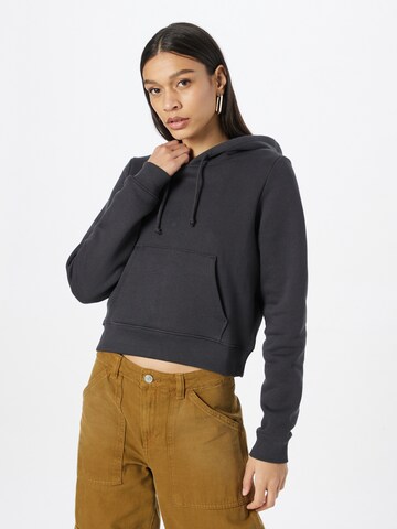 WEEKDAY Sweatshirt in Schwarz: Vorderseite