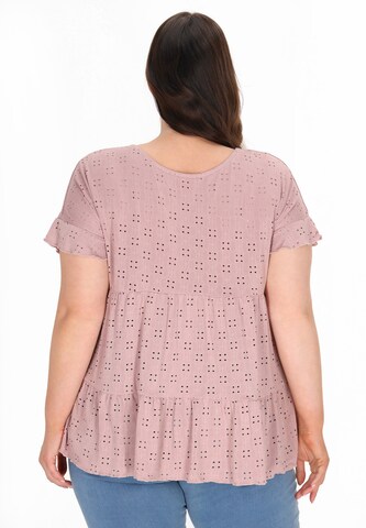 Chemisier Usha en rose
