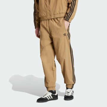 ADIDAS ORIGINALS Конический (Tapered) Штаны 'Adicolor Firebird' в Коричневый: спереди