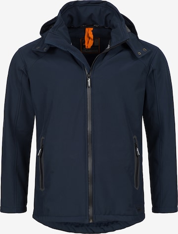 Alessandro Salvarini Performance Jacket in Blue: front