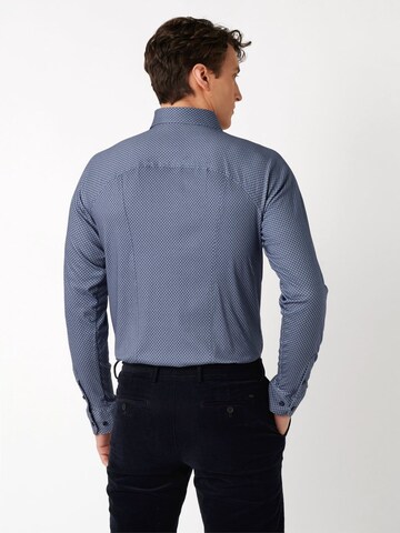 Coupe slim Chemise business DESOTO en bleu