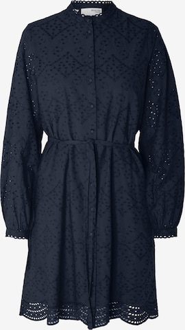 Robe-chemise 'Tatiana' SELECTED FEMME en bleu : devant