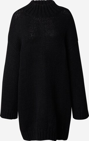 Monki Knitted dress in Black: front