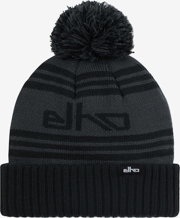 elho Beanie 'La Grave 89' in Black: front