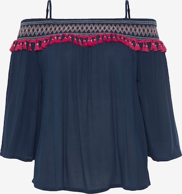 LASCANA - Blusa em azul: frente