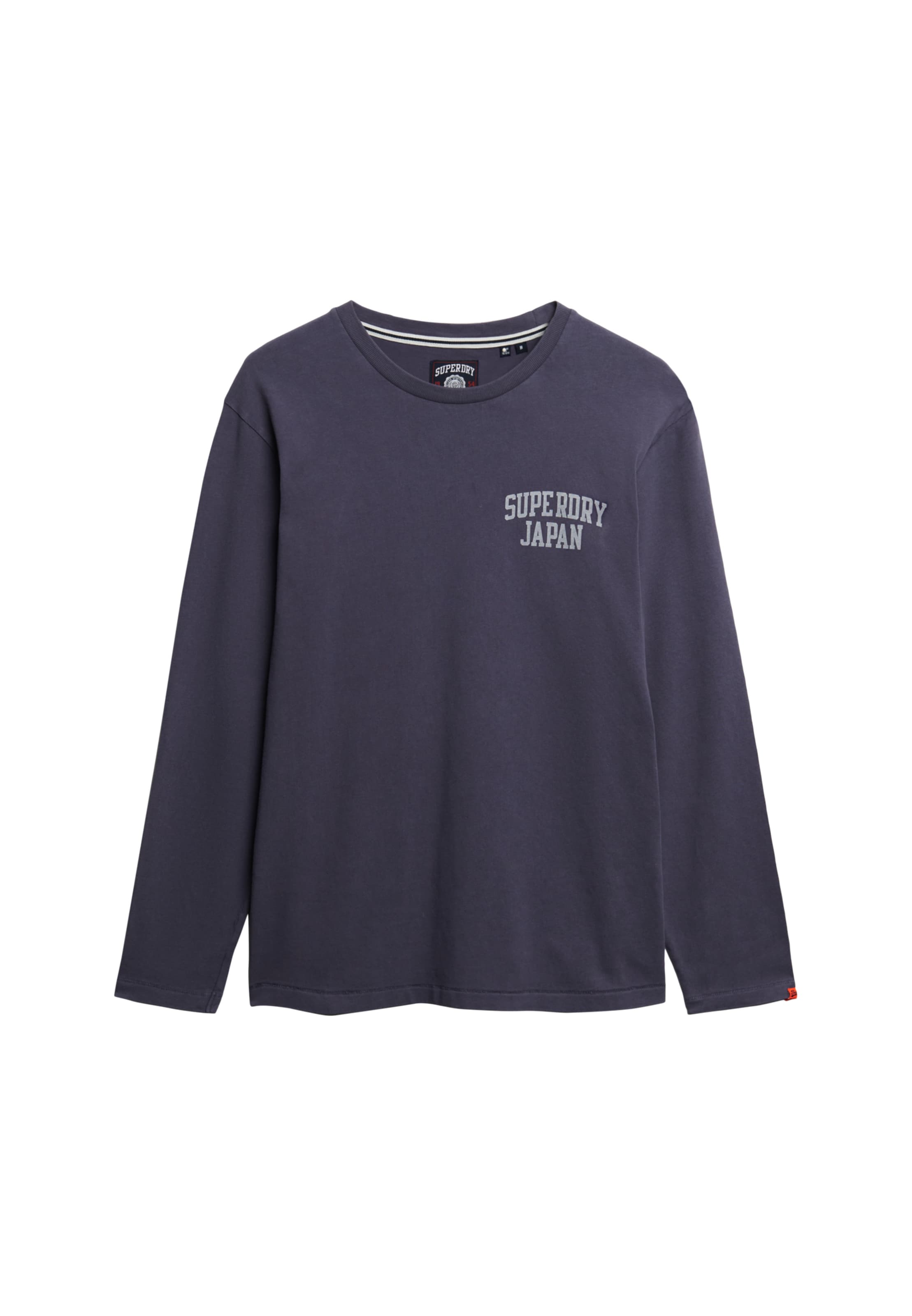 T-Shirt 'Athletic Essentials' Superdry en violet : devant
