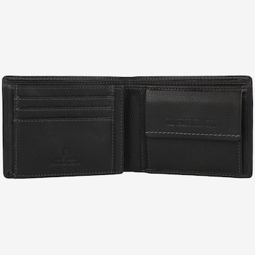 TOM TAILOR Wallet 'Diego' in Black