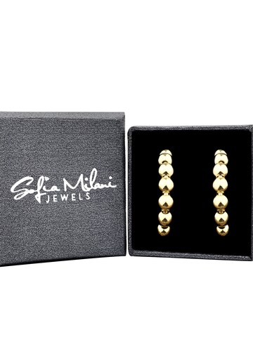 Sofia Milani Ohrringe 'Ball'‌‌ in Gold