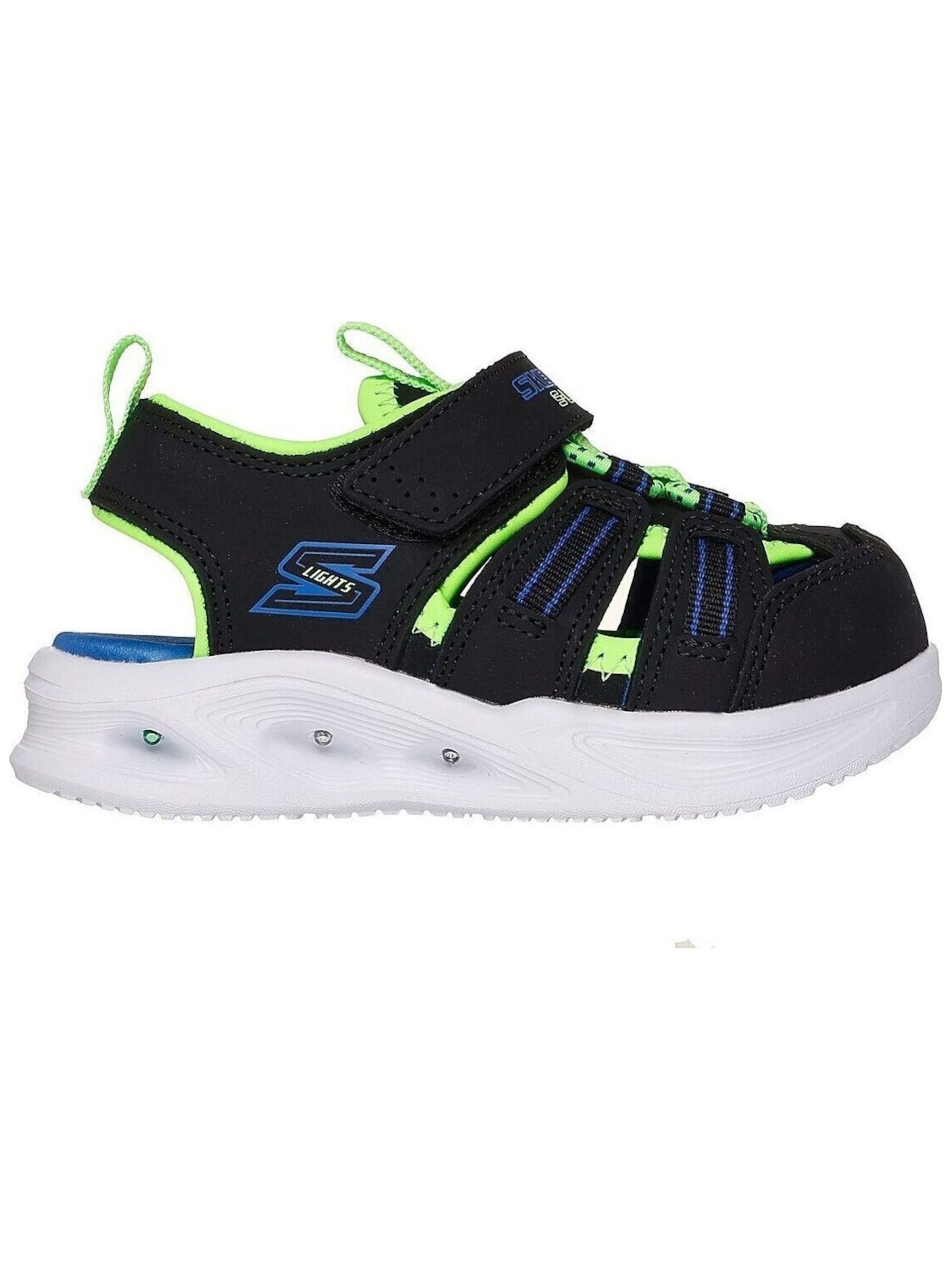 SKECHERS - Zapatos abiertos 'Sola Glow' en negro
