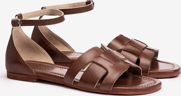 LLOYD Strap Sandals in Brown