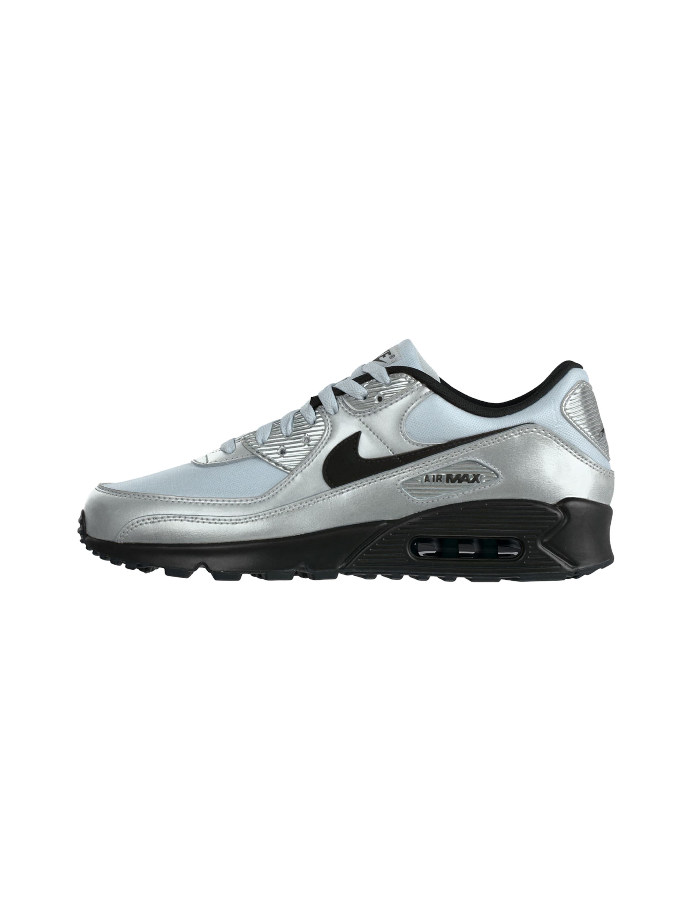 Baskets basses 'Air Max 90' Nike Sportswear en gris : devant