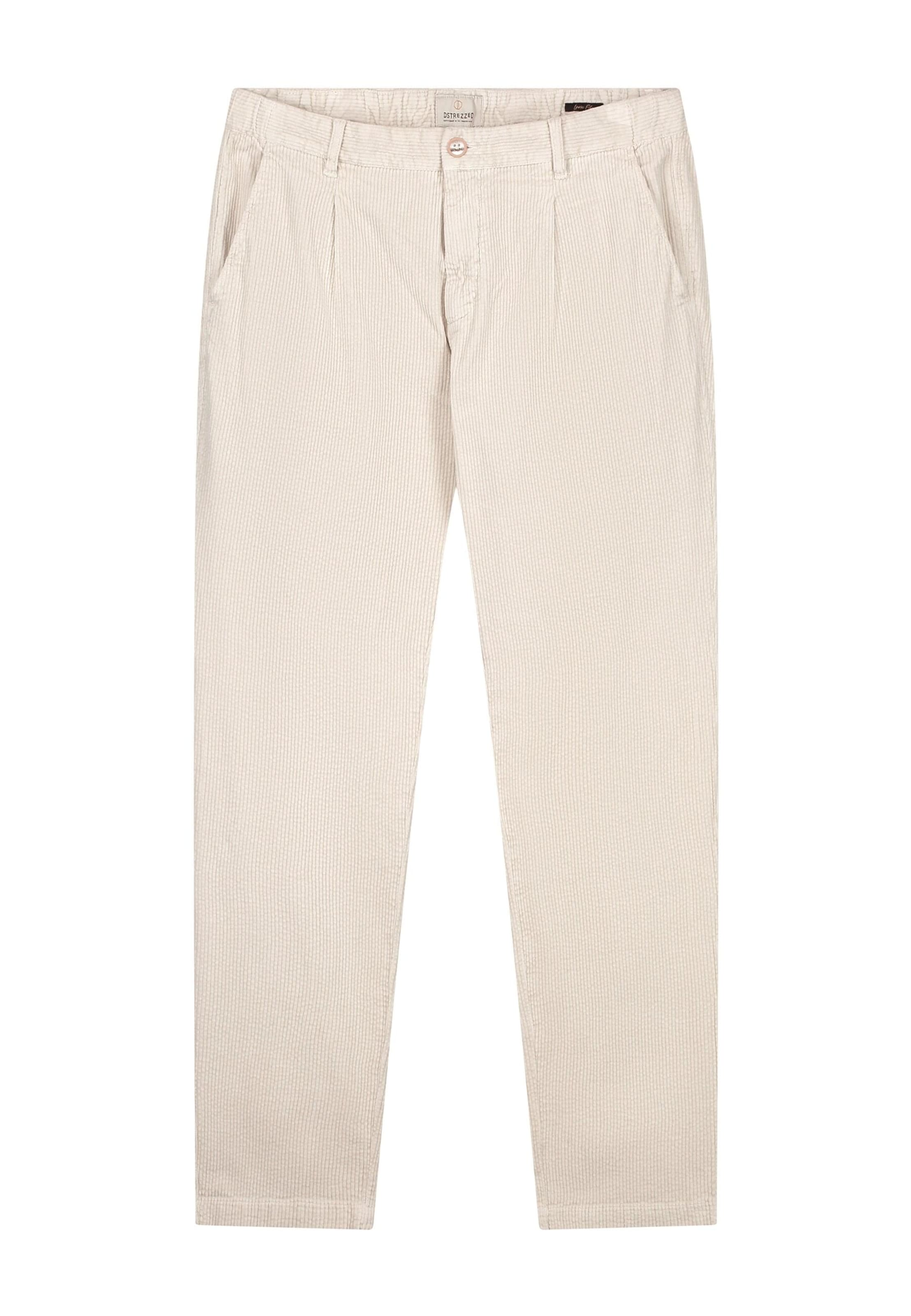 Dstrezzed Regular Hose 'Logan' in Grau: Vorderseite