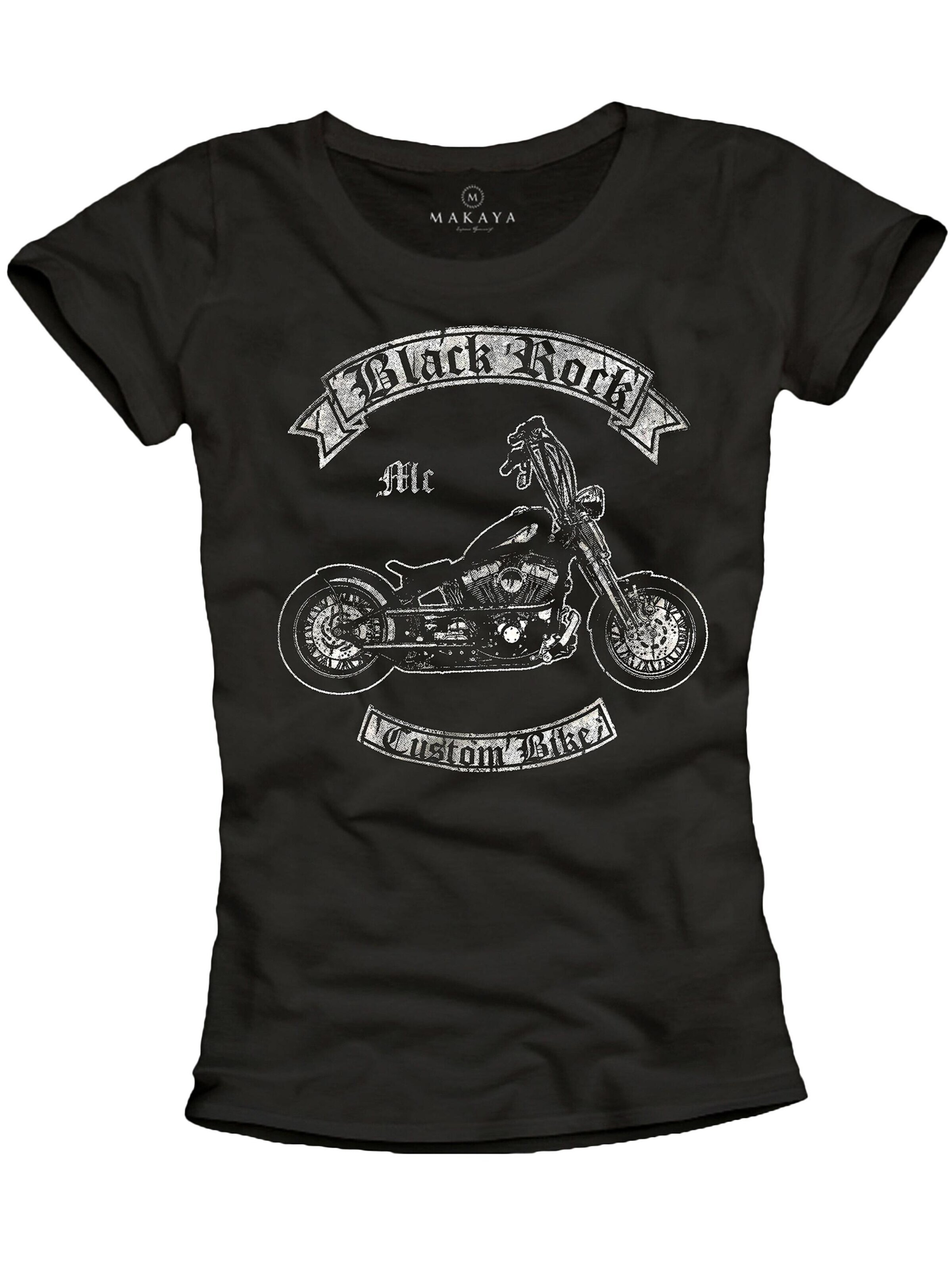 MAKAYA Shirt 'Black Rock' in S in Black, Item view