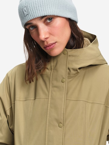 AIGLE Between-seasons parka in Green: front