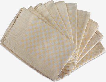 Aspero Dishcloth 'Xirus' in Yellow: front