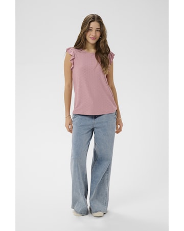 Cream Blouse 'CRMianna' in Lila