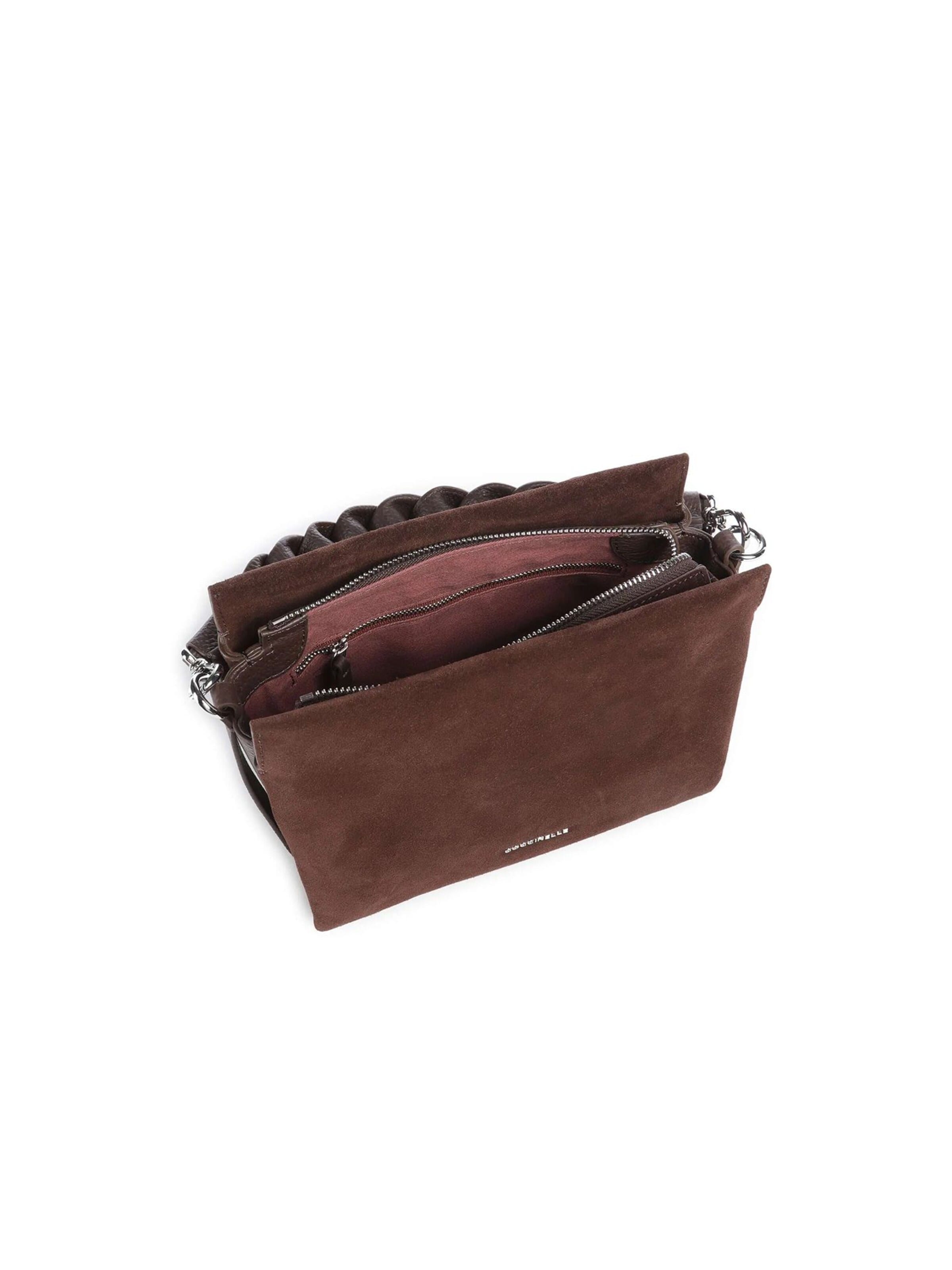 Borsa a mano 'Boheme Suede 23x18x10 cm' di Coccinelle in marrone