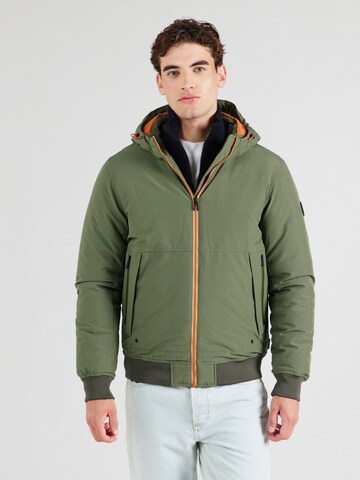 SCOTCH & SODA - Casaco de inverno em verde: frente