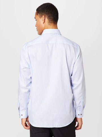 ETERNA Regular fit Button Up Shirt in Blue