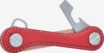 Keykeepa Sleutelhanger 'Leather' in Rood