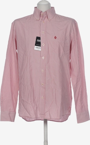 BURLINGTON Button Up Shirt in L in Red: front