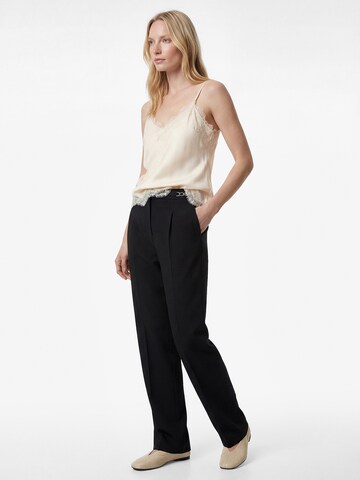 Koton Loose fit Pleat-front trousers in Brown