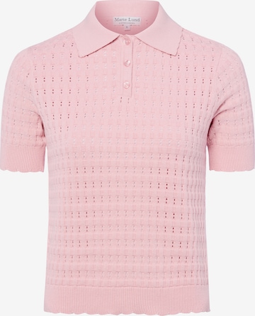 Pull-over Marie Lund en rose : devant