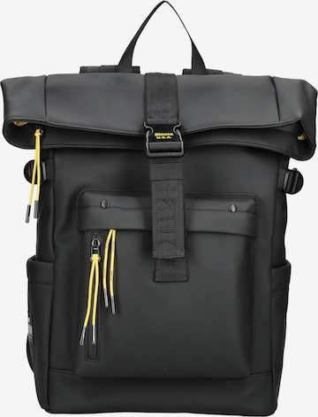 Blauer.USA Backpack in Black: front