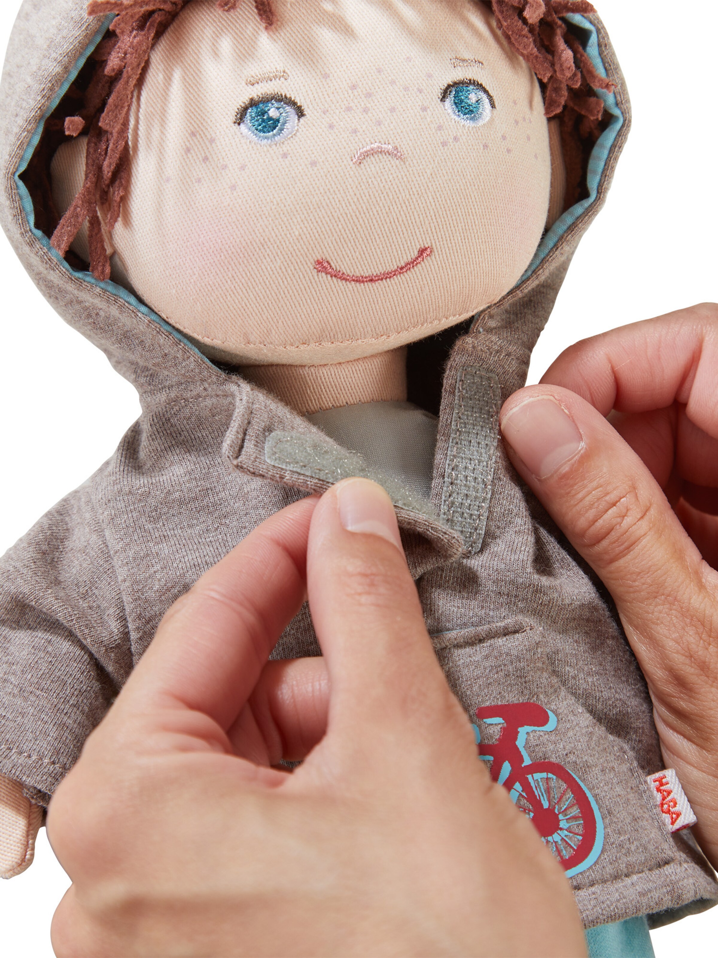 HABA Stoffpuppe ' Verschiedene ' in Blau