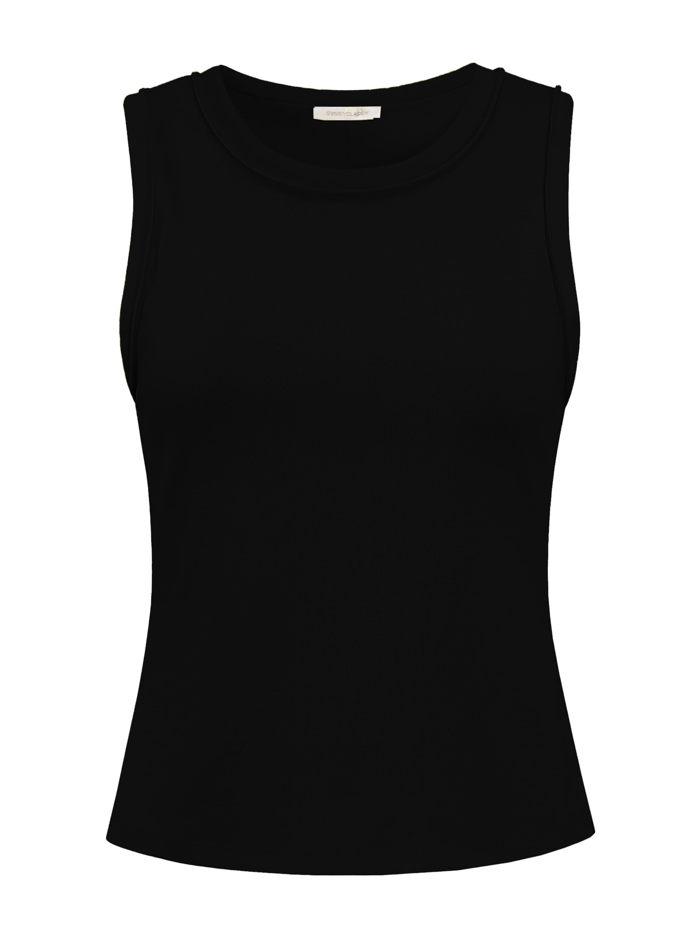 SASSYCLASSY Top in Black: front