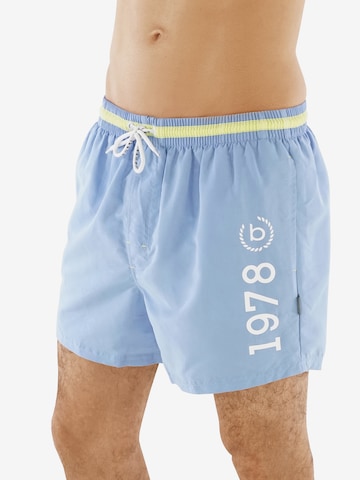 bugatti Zwemshorts ' Percy ' in Blauw