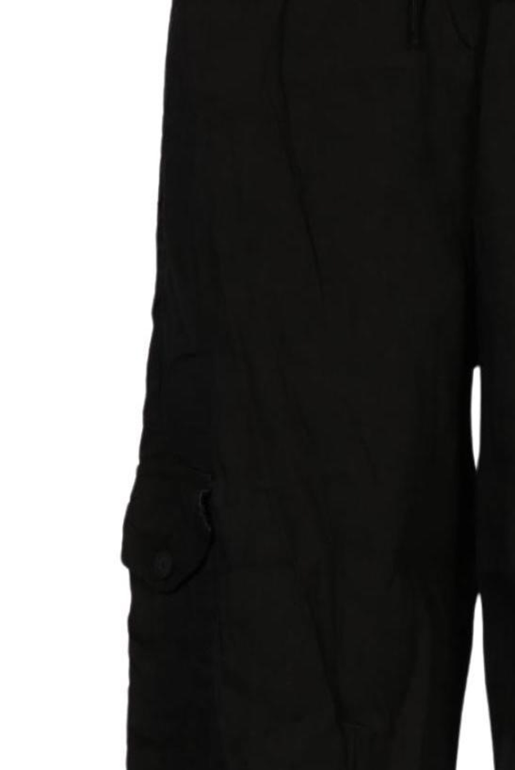 Massimo Dutti Stoffhose S in Schwarz